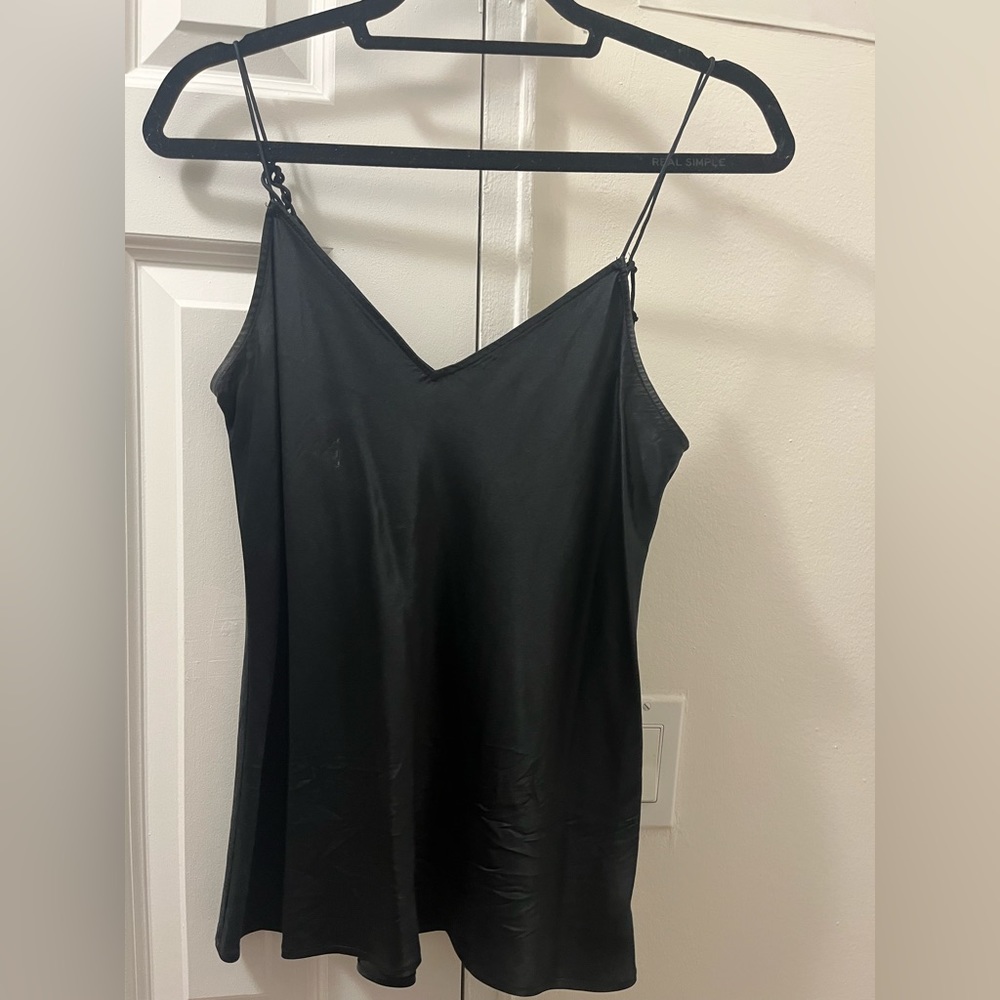 Paige Cicely Cami- Black Silk